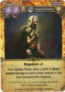 Mage Wars: Plagued Promo Card box cover