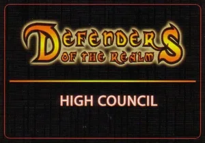 Defenders of the Realm: High Council Cards box cover