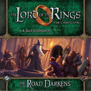 The Lord of the Rings: The Card Game – The Road Darkens box cover