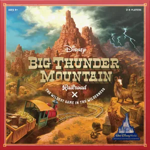 Disney Big Thunder Mountain Railroad box cover