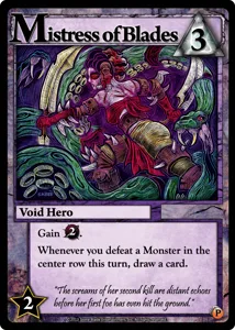 Ascension: Rise of Vigil – Mistress of Blades Promo Card box cover