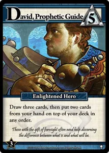 Ascension: David, Prophetic Guide Promo Card box cover