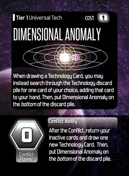 Hegemonic Promo Card: Dimensional Anomaly