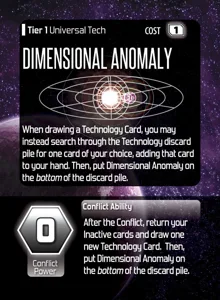 Hegemonic Promo Card: Dimensional Anomaly box cover