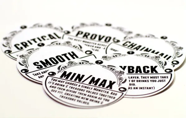 DrunkQuest: Drink Coasters