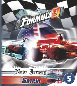 Formula D: Circuits 5 – New Jersey & Sotchi box cover