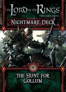The Lord of the Rings: The Card Game – Nightmare Deck: The Hunt for Gollum box cover