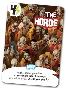 King of Tokyo: The Horde Promo Card box cover