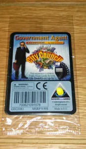 City Council: Government Agent Expansion box cover
