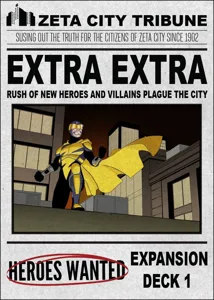 Heroes Wanted: Extra, Extra box cover