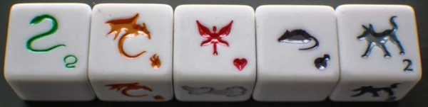 Dungeon Dice: Familiar Pack