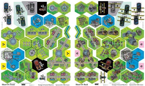 Ogre: Strategic & Tactical Objectives Sponsored Counter Sheet