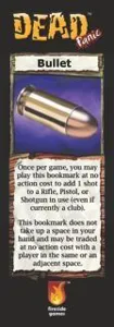 Dead Panic: Bullet Bookmark box cover