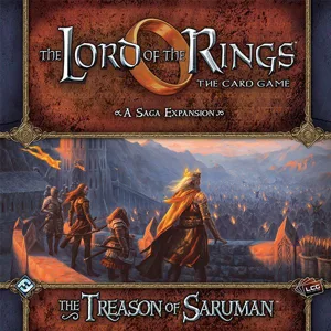 The Lord of the Rings: The Card Game – The Treason of Saruman box cover