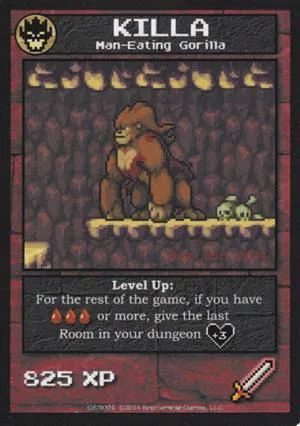 Boss Monster: Killa, Man Eating Gorilla Promo