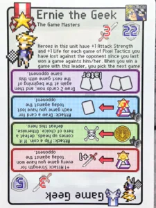 Pixel Tactics: Game Geek / Ernie the Geek box cover