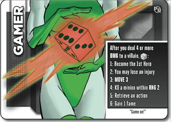 Heroes Wanted: Gamer Promo Card