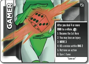 Heroes Wanted: Gamer Promo Card box cover
