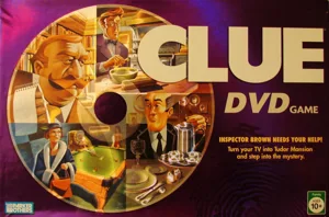 Clue DVD Game box cover