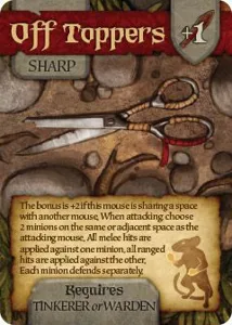 Mice and Mystics: Off Toppers box cover
