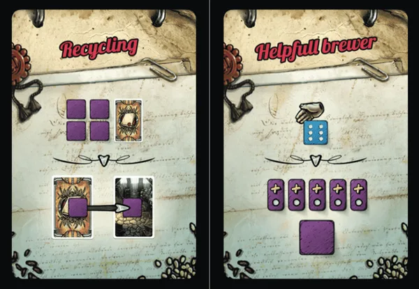 Dice Brewing: Pre-release Bonus Cards
