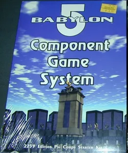 Babylon 5 Component Game System: 2259 Edition Psi Corps Starter Kit box cover