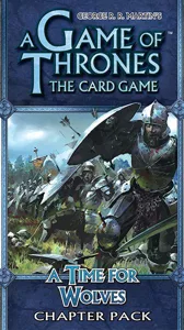 A Game of Thrones: The Card Game – A Time for Wolves box cover