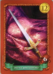 Sheriff of Nottingham: Prince John's Sword Promo Card box cover