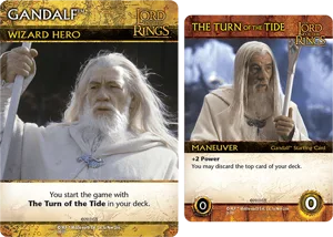 The Lord of the Rings: The Two Towers Deck-Building Game – Gandalf Promo Cards box cover