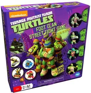 Teenage Mutant Ninja Turtles Foot Clan Street Fight Game box cover
