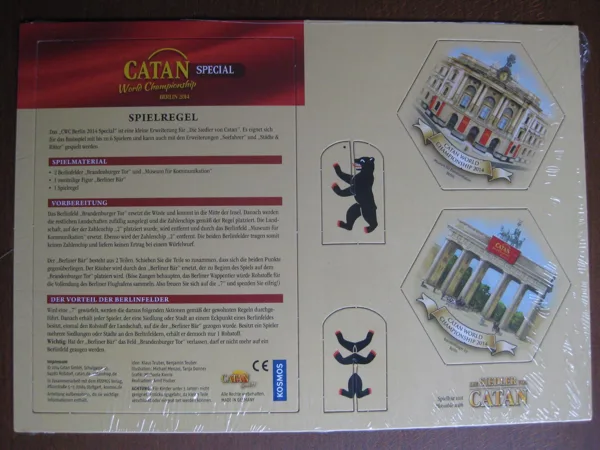 Mayfair Games' Limited Edition Promo Expansion Set #17