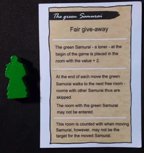 Takamatsu: The green Samurai box cover