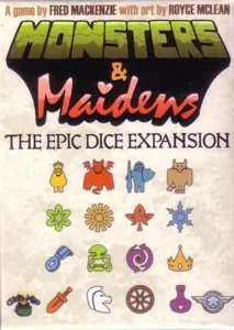 Monsters & Maidens: Epic Dice box cover