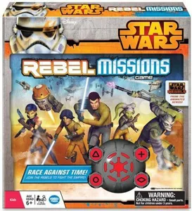 Star Wars: Rebel Missions Game box cover