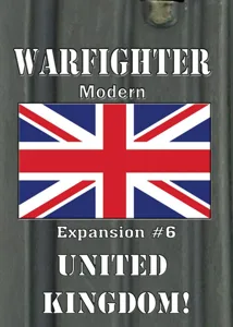 Warfighter: Modern Expansion #6 – United Kingdom box cover