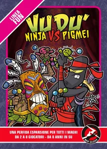 Vudù: Ninjas vs Pygmies box cover