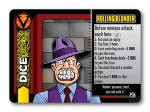 Heroes Wanted: Dice Promo Card box cover