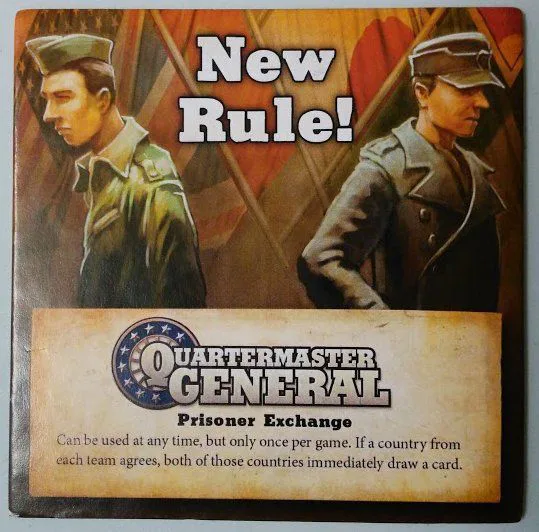 Quartermaster General: Prisoner Exchange promo tile