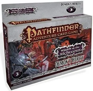 Pathfinder Adventure Card Game: Wrath of the Righteous Adventure Deck 3 – Demon's Heresy box cover
