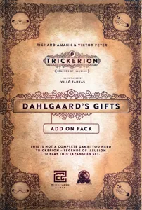 Trickerion: Dahlgaard's Gifts box cover