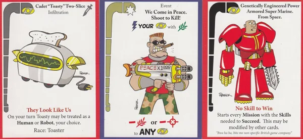 Redshirts: Convention Cards