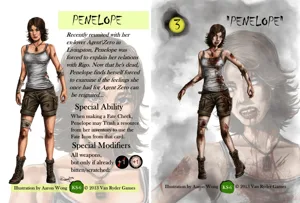 If I'm Going Down...: Penelope Character Card