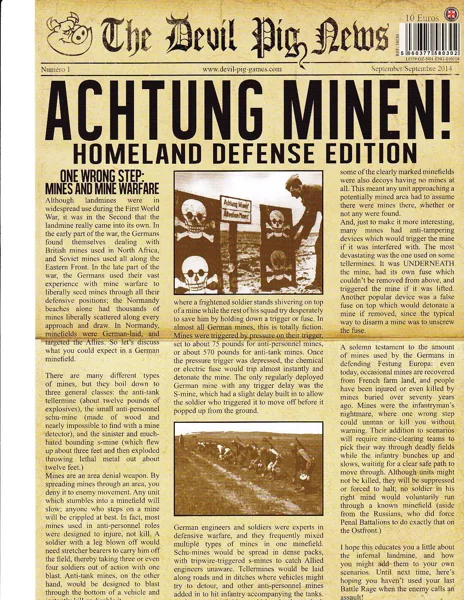 Heroes of Normandie: Gazette #1