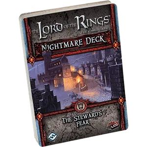 The Lord of the Rings: The Card Game – Nightmare Deck: The Steward's Fear box cover