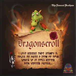 Dragonscroll box cover