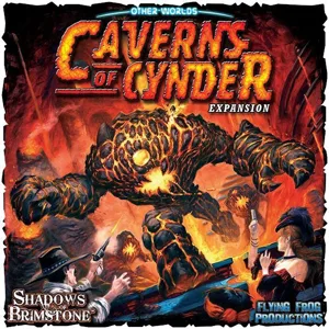Shadows of Brimstone: Other Worlds – Caverns of Cynder box art