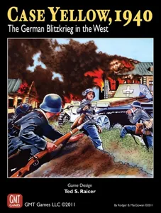 Case Yellow, 1940: The German Blitzkrieg in the West box cover
