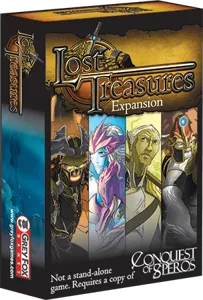 Conquest of Speros: Lost Treasures Expansion box cover