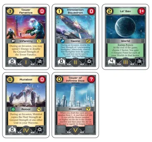 Core Worlds: Dice Tower Season 11 Kickstarter Promo box cover