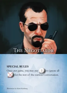 Hostage Negotiator: Negotiator Cards – Series 1 box cover